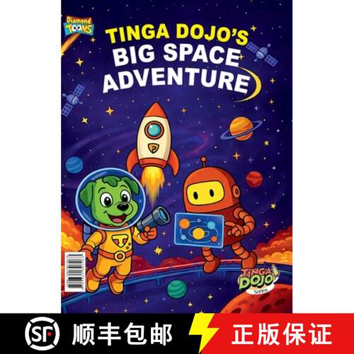 【3-4周达】精装 Tinga Dojo's Big Space Adventure [9789364307963]