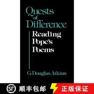 【3-4周达】Quests of Difference: Reading Pope's Poems [9780813150901]