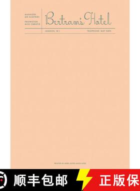 【3-4周达】Fictional Hotel Notepads: Bertram's Hotel (pack Of 3) [9781838216764]