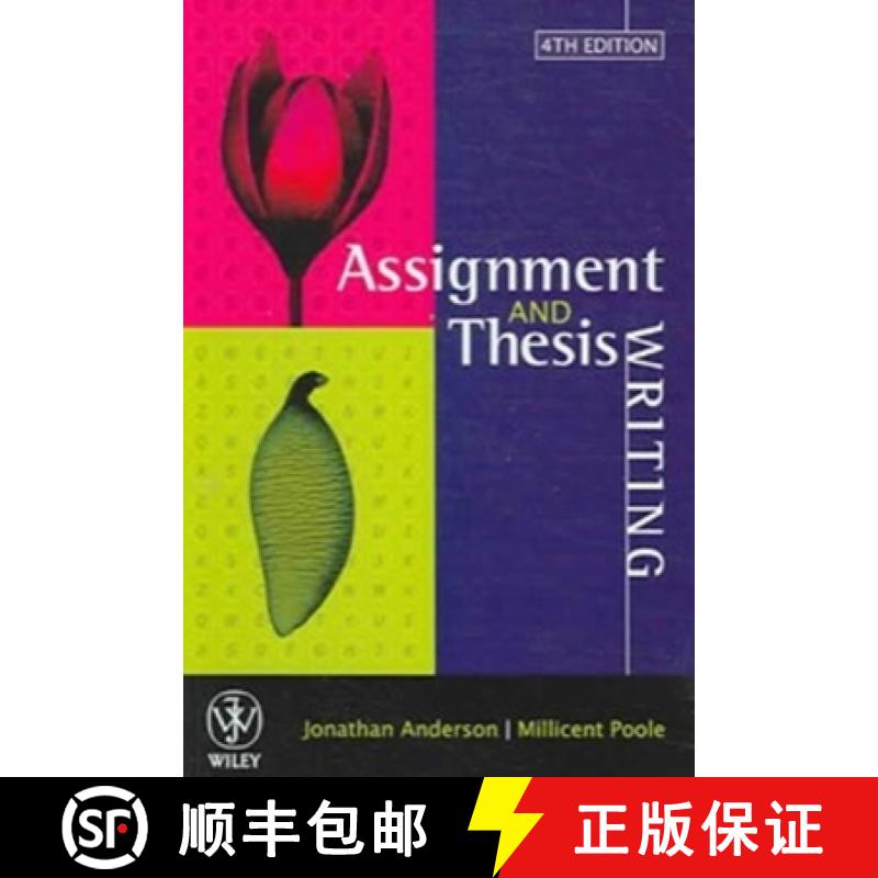 【3-4周达】Assignment & Thesis Writing 4E [Wiley教育学] [9780471421818]