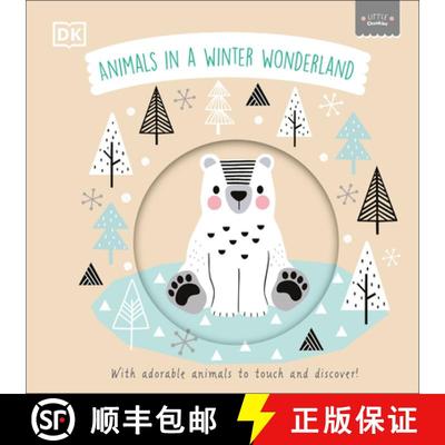 【3-4周达】Little Chunkies: Animals in a Winter Wonderland [9780593843666]