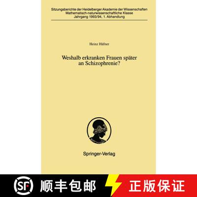 【3-4周达】Weshalb erkranken Frauen später an Schizophrenie? [9783540574903]