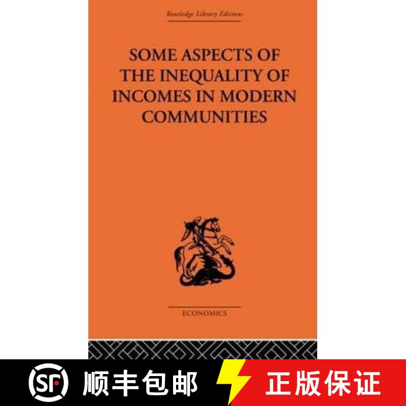【3-4周达】Some Aspects of the Inequality of Incomes in Modern Communities [9780415608152]