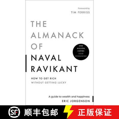 【3-4周达】纳瓦尔宝典 新版精装 The Almanack of Naval Ravikant: A Guide to Wealth and Happiness [9798893310948]