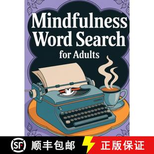 【3-4周达】Mindfulness Word Search Book for Adults Large Print: Word Find Book [9788033932963]