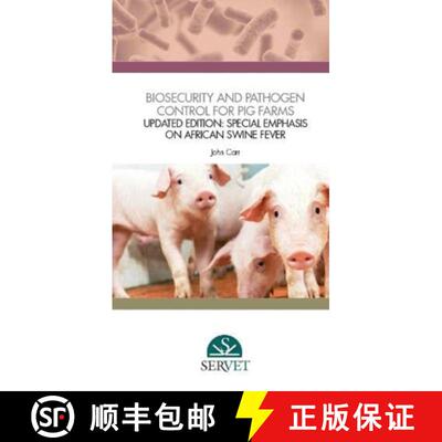 【3-4周达】Biosecurity and Pathogen Control for Pig Farms - Updated Edition: Special Emphasis on Afri... [9788418339257]