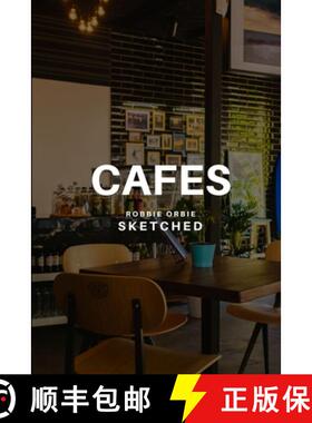 【3-4周达】Cafes Sketched [9781794775251]