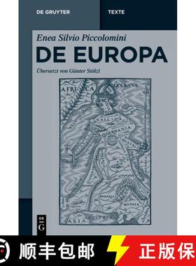 【3-4周达】Enea Silvio Piccolomini: De Europa [9783110753844]
