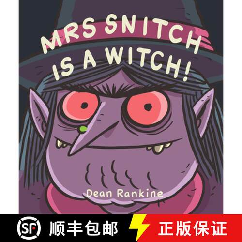 【3-4周达】精装 Mrs Snitch Is a Witch! [9781922514776]