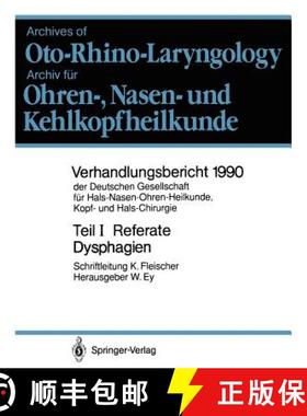 【3-4周达】Teil I: Referate: Klinik Und Therapie Der Dysphagien [9783540523239]