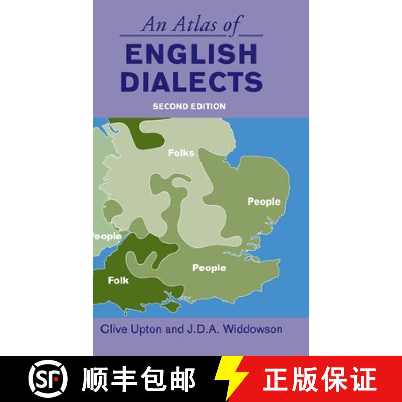 【3-4周达】An Atlas of English Dialects: Region and Dialect [9780415392327]