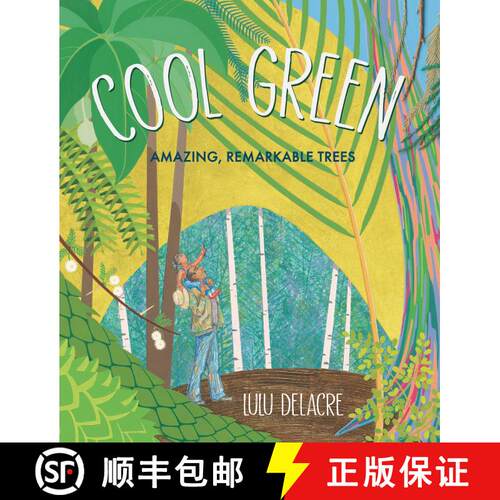 【3-4周达】精装 Cool Green: Amazing, Remarkable Trees [9781536220407]