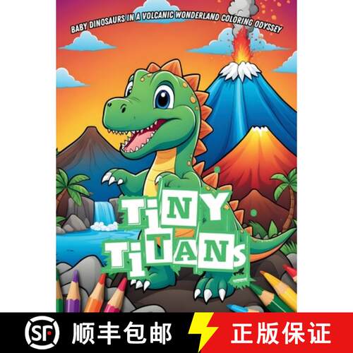 【3-4周达】Tiny Titans Coloring Book [9798869185853]