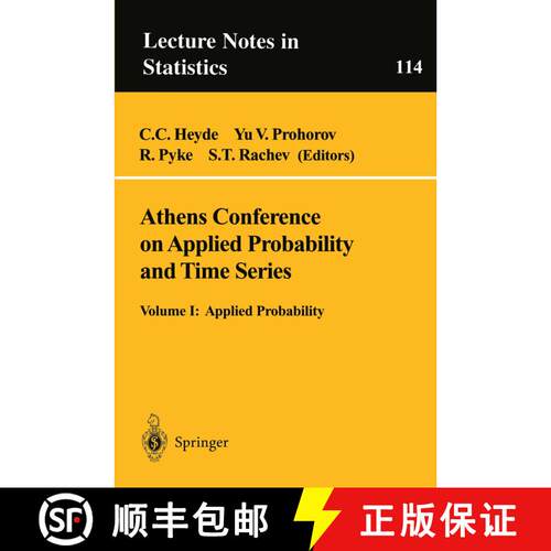 【3-4周达】Athens Conference on Applied Probability and Time Series Analysis: Volume I: Applied Proba... [9780387947884]