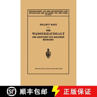 【3-4周达】Der Wasserhaushalt des Gesunden und Kranken Menschen [9783662019214]