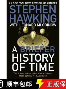 【3-4周达】A Briefer History of Time: The Science Classic Made More Accessible [9780553385465]