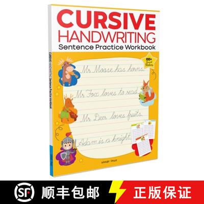 预订 Cursive Handwriting: Sentence: Practice Workbook for Children [9789390183791]