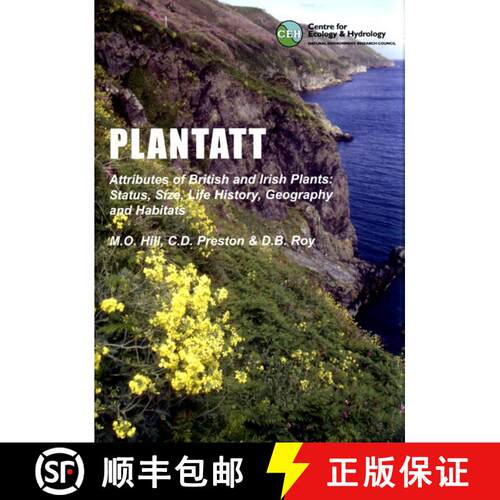 预订 PLANTATT: Attributes of British and Irish Plants [9781870393744]