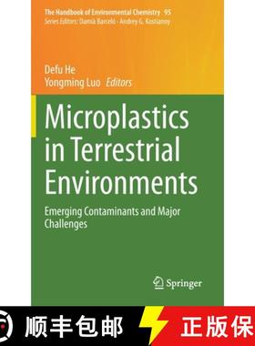 【3-4周达】Microplastics in Terrestrial Environments : Emerging Contaminants and Major Challenges [9783030562700]