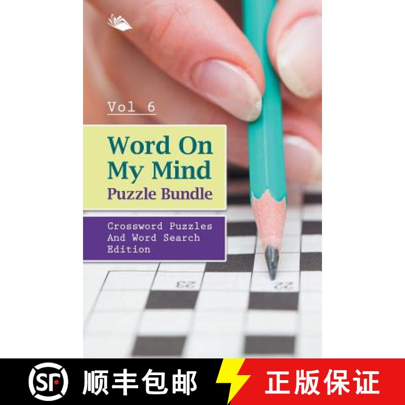 【3-4周达】Word On My Mind Puzzle Bundle Vol 6: Crossword Puzzles And Word Search Edition [9781682803226]