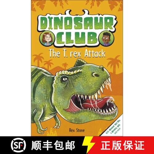 【3-4周达】Dinosaur Club: The T. Rex Attack [9780241533406]