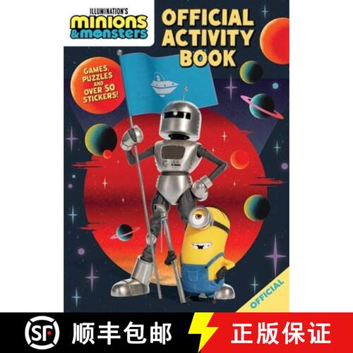 【3-4周达】Illumination's Minions & Monsters: Official Activity Book : Games, Puzzles and Over 50 Sti... [9781408377284]