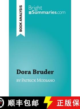【3-4周达】Dora Bruder: by Patrick Modiano [9782808697972]