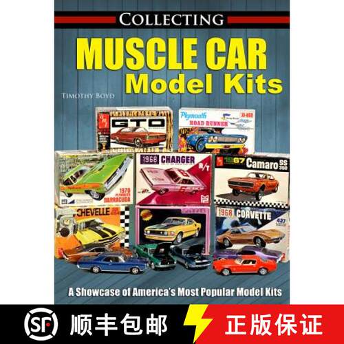 【3-4周达】Collecting Muscle Car Model Kits [9781613253953]