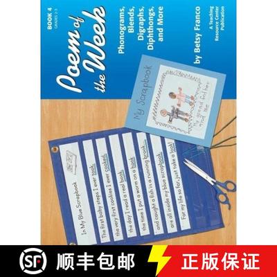 【3-4周达】Poem Of The Week Book 4: Phonograms, Blends, Digraphs, Diphthongs, And More [9781567850567]
