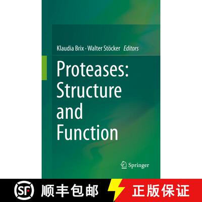 【3-4周达】精装 Proteases: Structure and Function [9783709108840]