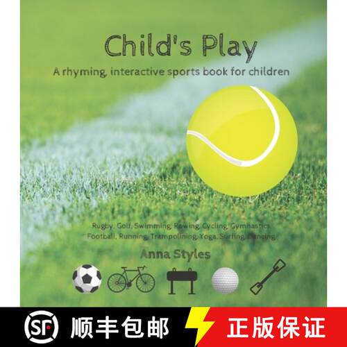【3-4周达】Child's Play: A rhyming, interactive book [9781916234338]