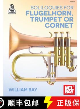 预订 Soliloquies for Flugelhorn, Trumpet or Cornet [9781737795339]