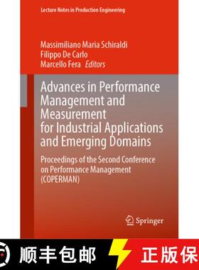 【3-4周达】Advances in Performance Management and Measurement for Industrial Applications and Emergin... [9783031599293]
