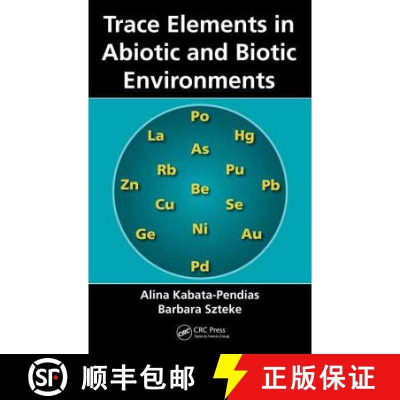 【3-4周达】Trace Elements in Abiotic and Biotic Environments [9781482212792]