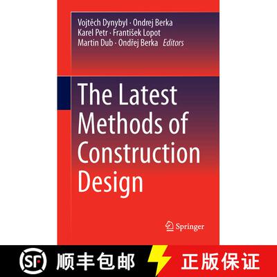 【3-4周达】精装 The Latest Methods of Construction Design (1st ed. 2016) [9783319227610]