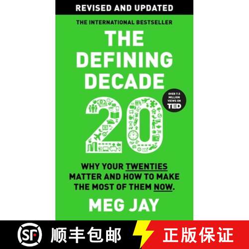 【3-4周达】The Defining Decade : Why Your Twenties Matter and How to Make the Most of Them Now [9781805302513]