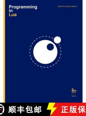 【3-4周达】Programming in Lua, Second Edition [9788590379829]