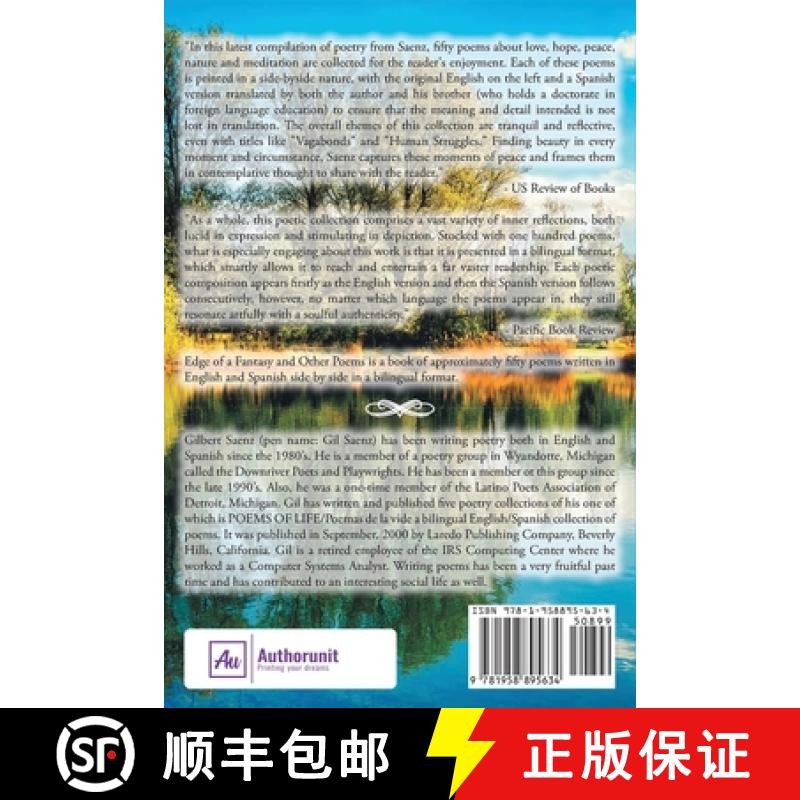 【3-4周达】Edge of a Fantasy and Other Poems: Al Borde De Una Fantasia Y Otros Poemas [9781958895634]