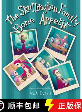 【3-4周达】The Skullington Family Bone Appetit: A Funny Book for Preschool Kids Who are Picky Eaters [9781733020497]