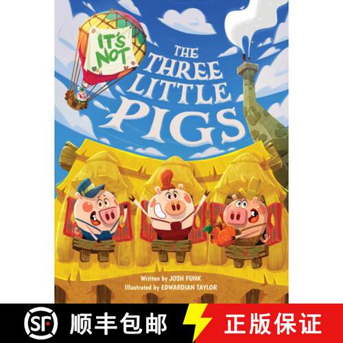 【3-4周达】精装 It's Not the Three Little Pigs [9781542032438]