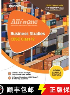 【3-4周达】All In One Class 12th Business Studies for CBSE Exam 2024 [9789350105665]