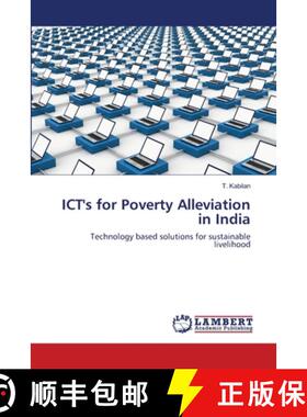 【3-4周达】ICT's for Poverty Alleviation in India [9783659162992]