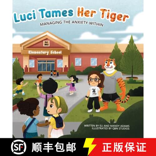 【3-4周达】精装 Luci Tames Her Tiger: Managing The Anxiety Within [9798988854623]