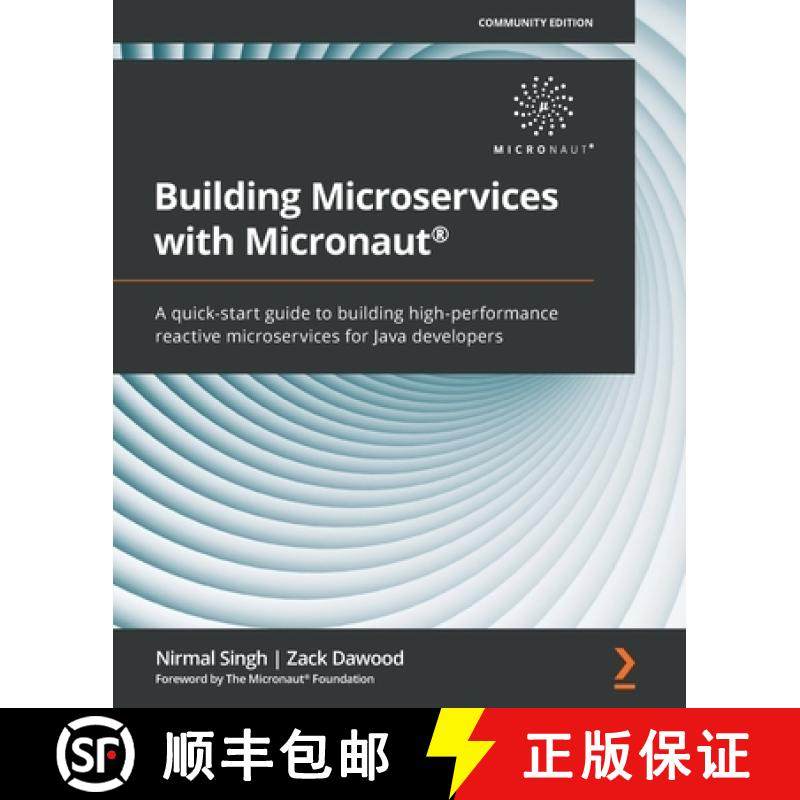 预订 Building Microservices with Micronaut (R): A quick-start guide to building high-performance reac... [9781800564237]