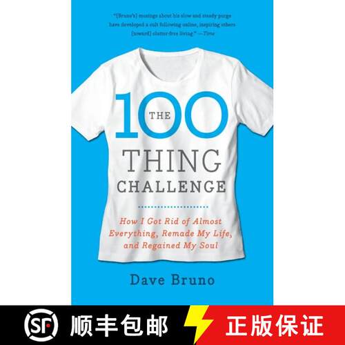 【3-4周达】The 100 Thing Challenge: How I Got Rid of Almost Everything, Remade My Life, and Regained ... [9780061787744]