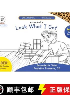 【3-4周达】CDER (CHEETAH Decodable Early Readers), Set 3, Book 20, Look What I Got! [9798330329625]