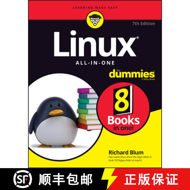 【3-4周达】Linux All-in-One For Dummies, 7th Edition [9781119901921]