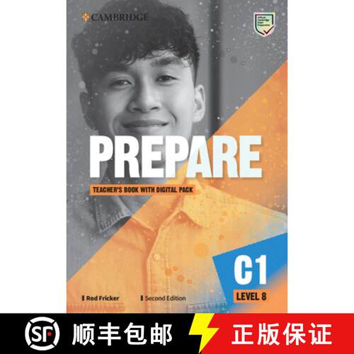 预订 Prepare Level 8 Teacher's Book with Digital Pack [9781108913355]