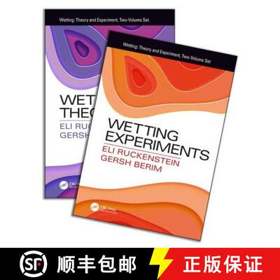 【3-4周达】精装 Wetting: Theory and Experiments, Two-Volume Set: Theory and Experiments [9781138594081]