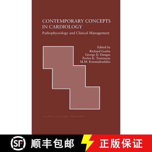 【3-4周达】精装 Contemporary Concepts in Cardiology: Pathophysiology and Clinical Management [9780792385141]